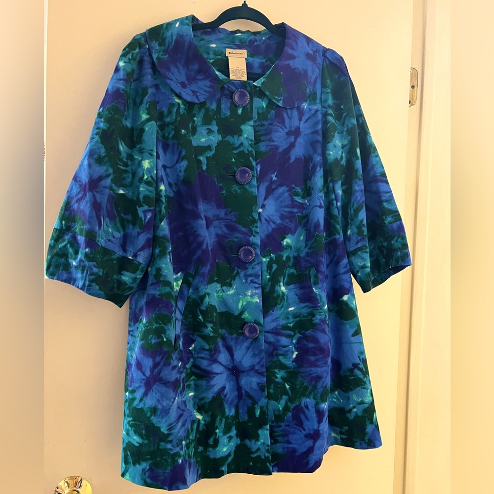 Anthropologie Elevenes Swing Coat